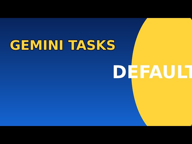 How to use gemini in google tasks