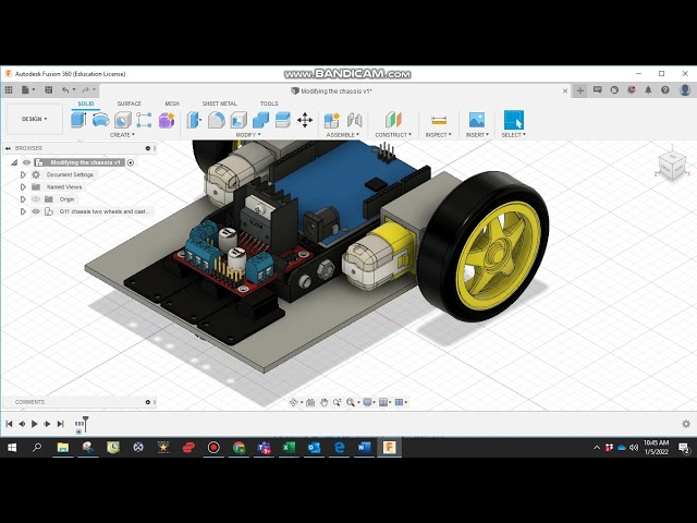 Modify the chassis