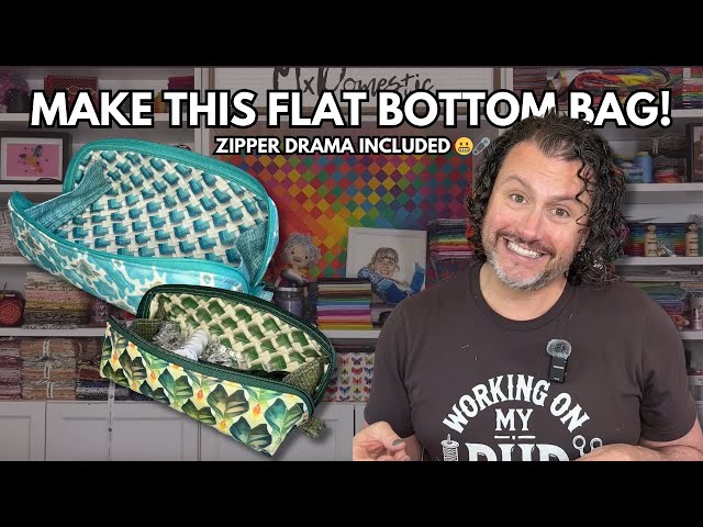 Drop Zone Bag Tutorial | Patterns by Annie + Zipper Chaos & Redemption