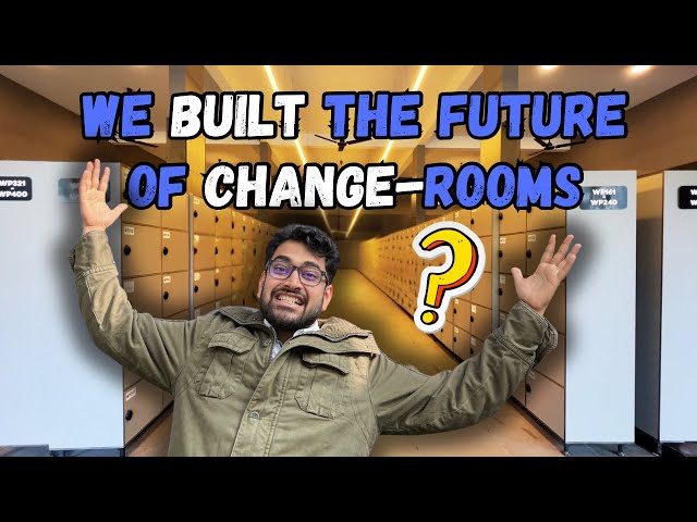 The Future of Changing Rooms is Here- And We Made It ! #winwithashwin #grsfantasypark #project #vlog