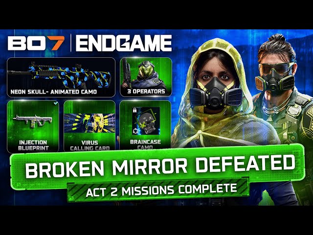 EASY Endgame Broken Mirror Glitch Boss Guide... (ALL Act 2 Missions & Rewards) - Black Ops 7
