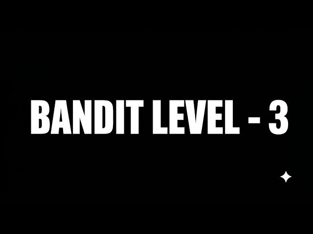 Bandit Level 3 (OverTheWire): This Folder Looks Empty... It's Not