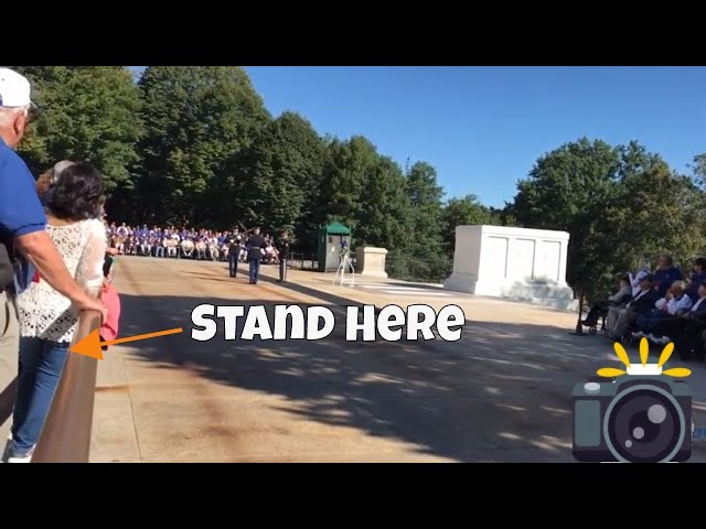 Best Way to Watch Changing of the Guards at Arlington Cemetery