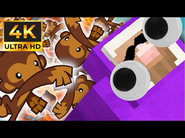 MILLIONS OF MONKEYS!? | Bloons (4K Remastered Version)