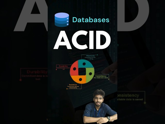 Interviewers will reject you if you don’t know ACID properties #sql  #interview #interviews #data