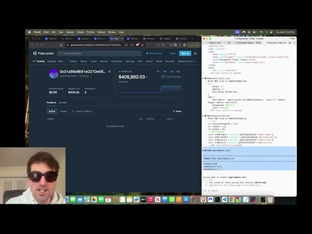 How To Vibe Code a Polymarket Bot with Claude Code (No Experience)