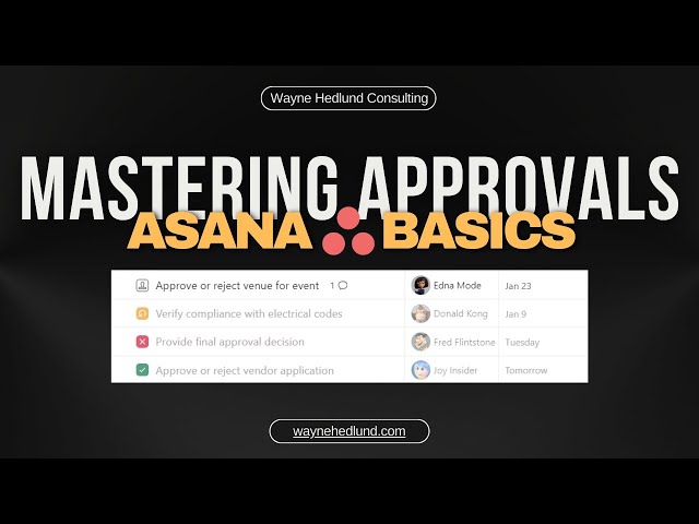 Mastering Asana Approvals