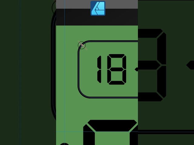 Affinity Designer: Create a Digital Watch Tutorial #affinity #affinitydesigner #militarywatch