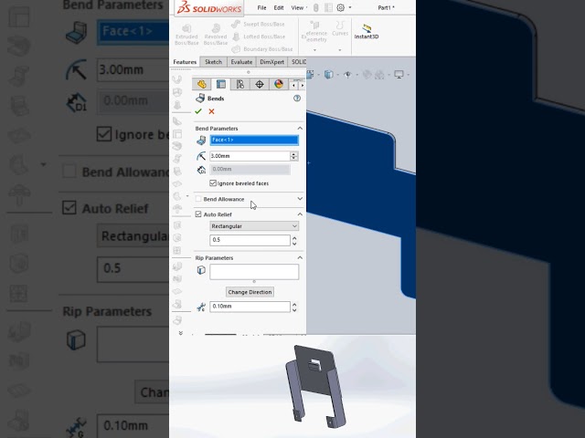 Why SolidWorks Says "No Bends Found" on Sheet Metal