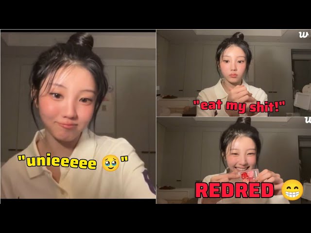Wonhee told a fan to get out during her live