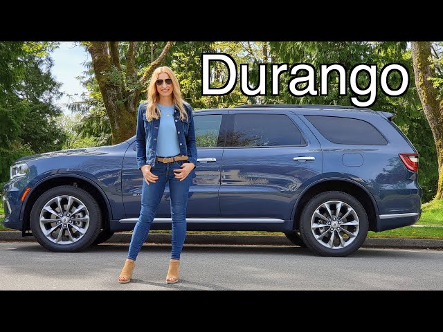 2021 Dodge Durango Review // Overlooked. Great SUV new updates