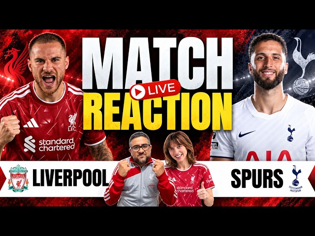 LIVE Fan Reaction to Liverpool vs Spurs Carabao Cup Match