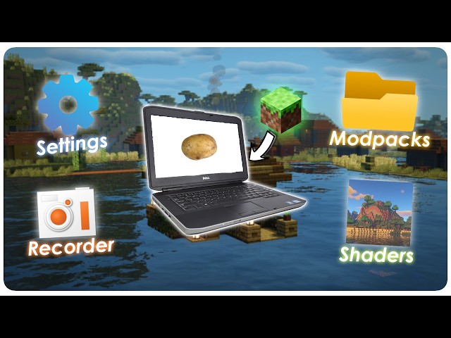 How I Made Minecraft Run Smoothly on a Potato Laptop