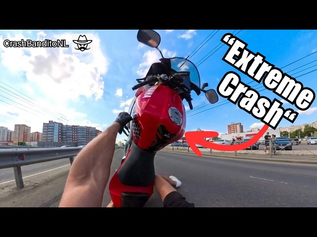 Insane Motorcycle Crashes & Moto Moments New | CrashBanditoNL