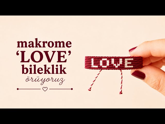 MAKROME 🤍 BİLEKLİK ÖRÜYORUZ | MACRAME BRACELET