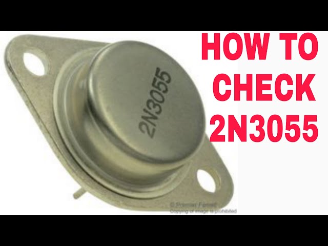 How to check 2N3055 Transistor in Multimeter || 2N3055 Transistor || 2N3055