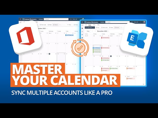 How to Sync Outlook Calendars with CB Exchange Server Sync in minutes