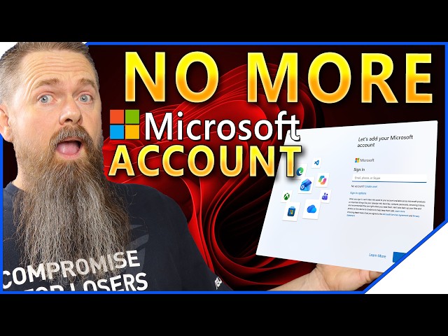 Local Account in Windows 11 Has Never Been Easier