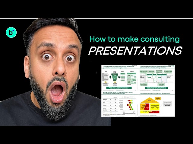 How to make consulting style presentations