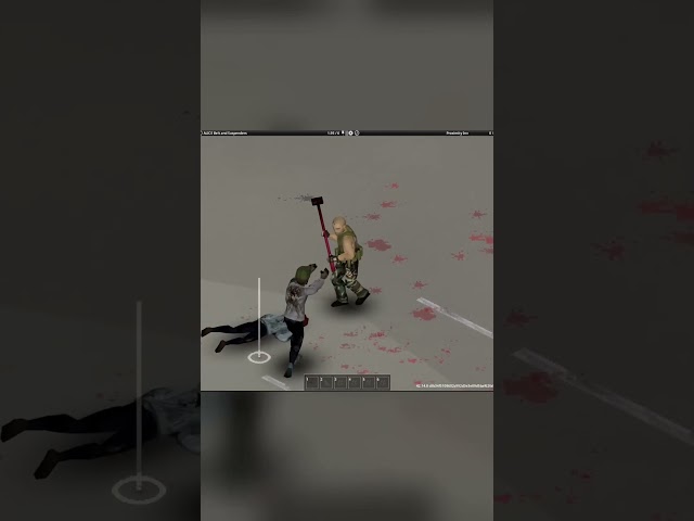 Using ONLY A Sledgehammer In Project Zomboid!  #projectzomboid #zombie