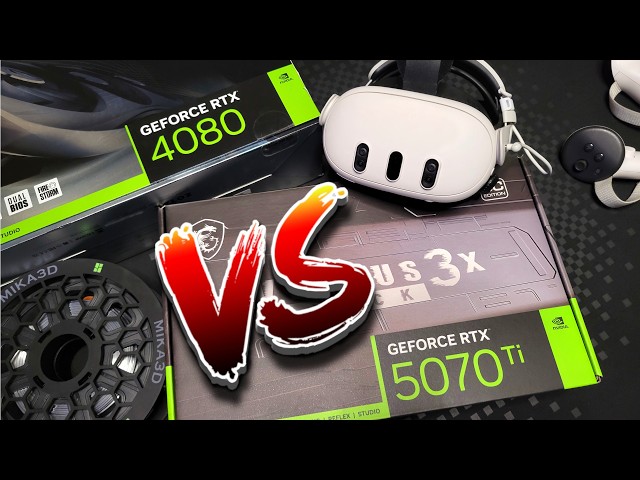 RTX 4080 VS RTX 5070 Ti; Which GPU is Better for PC VR?