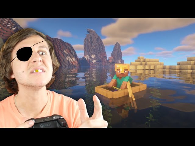 I successfully became a Minecraft pirate! (Survival: part 1)