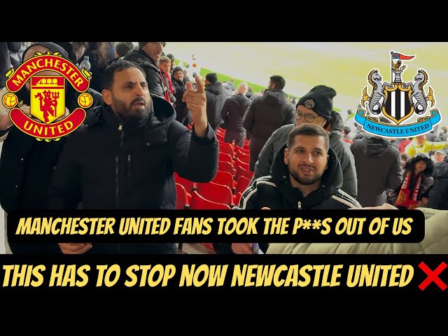 Manchester United 1-0 Newcastle away day vlog - HOME FANS HAVE HUMILIATED US AFTER LOSING AGAIN !!!!
