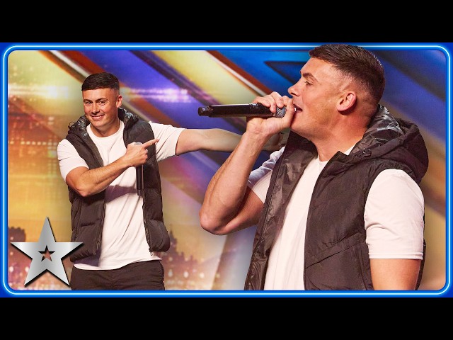 Geordie rapper MC Tazo gets the crowd raving! | Auditions | BGT 2026