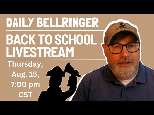 BACK TO SCHOOL 2024-25 LIVESTREAM | DAILY BELLRINGER
