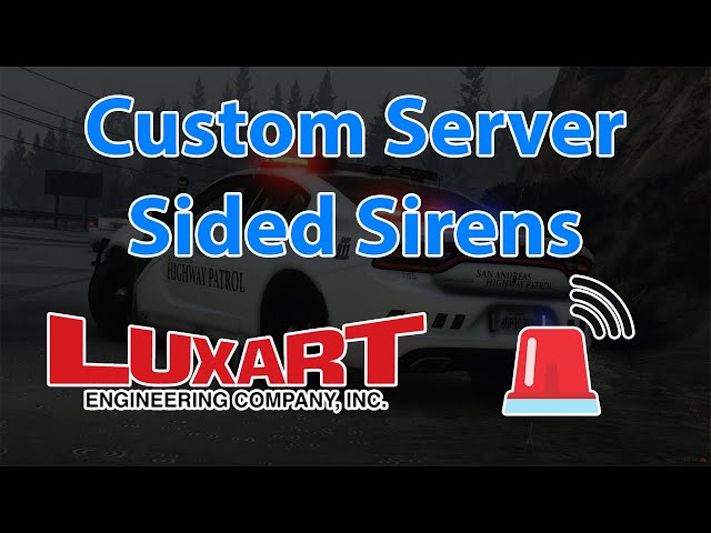 [FiveM] SirenSharp v0.3 Tutorial - Server Sided Sirens