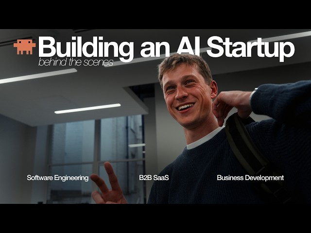 Behind the Scenes of an AI Startup's Biggest Week