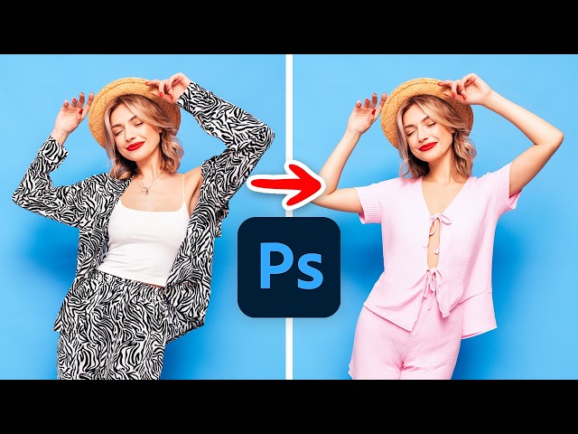 How To Easily Change Outfits In Photoshop (Outfit Swap)