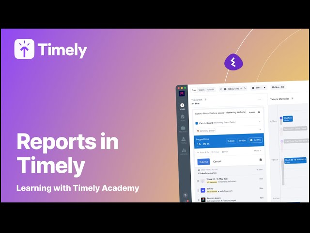 Reports in Timely