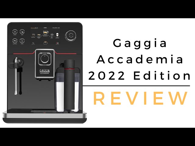 Gaggia Accademia 2022 - Review