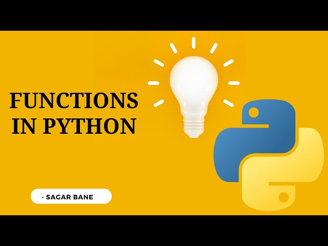 The Fundamentals of Defining and Calling Functions | Python Tutorial #9