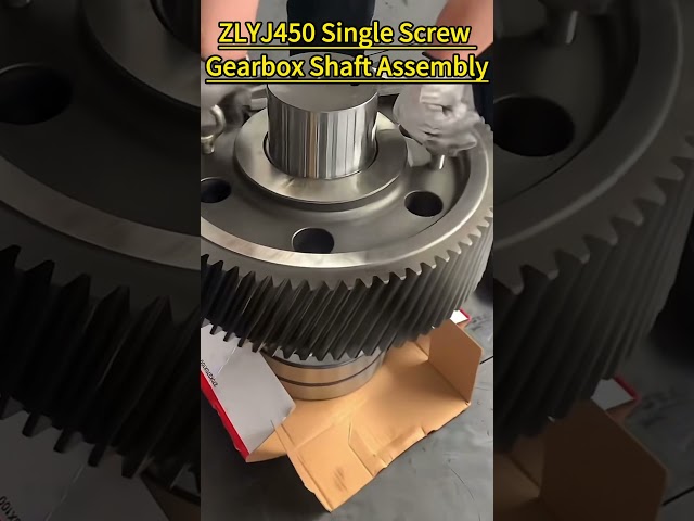What Is an Extruder Gearbox? Hot-Fitted Intermediate Shaft Assembly | High-Torque Transmission