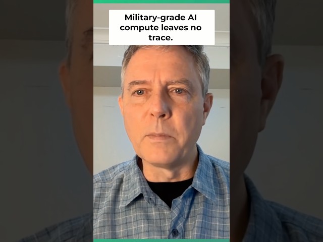 Stateless AI Compute: Zero Data Trace