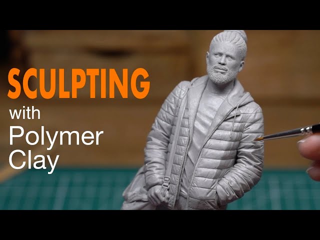 Sculpting with polymer clay
