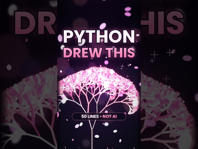 Turning code into a tree #shorts #python #pythonprogramming