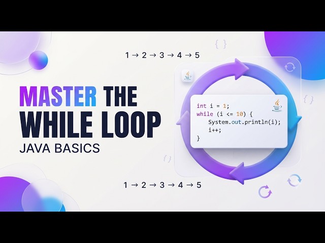 While Loop in Java | Java While Loop Explained for Beginners | Hindi
