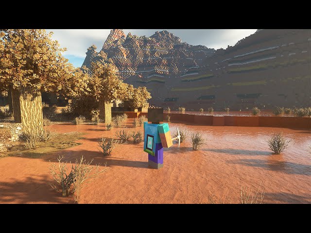 RX 9070 XT Minecraft Ultra Realistic | SUES HRR 2.1 | Raytracing