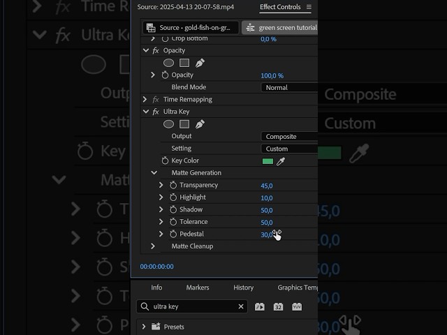 Easily Remove Green Screen in Premiere Pro