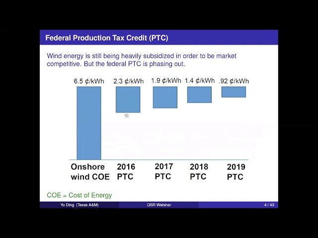 QSR Webinar: Wind Turbine Reliability and Performance Assessment, and the Data Science Relevance