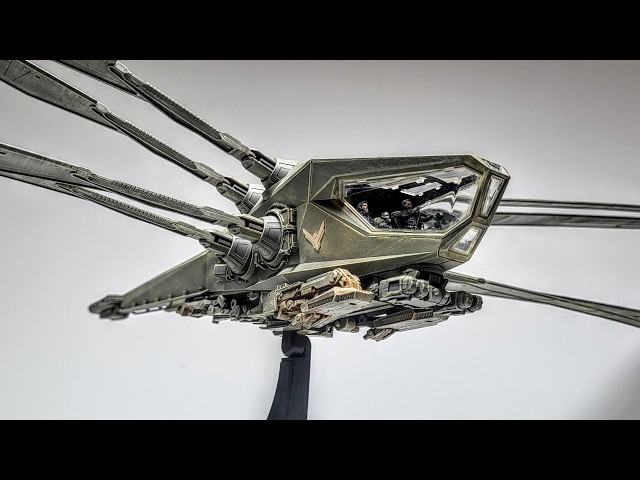 Building Meng's 1/72 Atreides Ornithopter