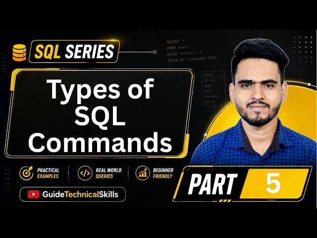 Types of SQL Commands?