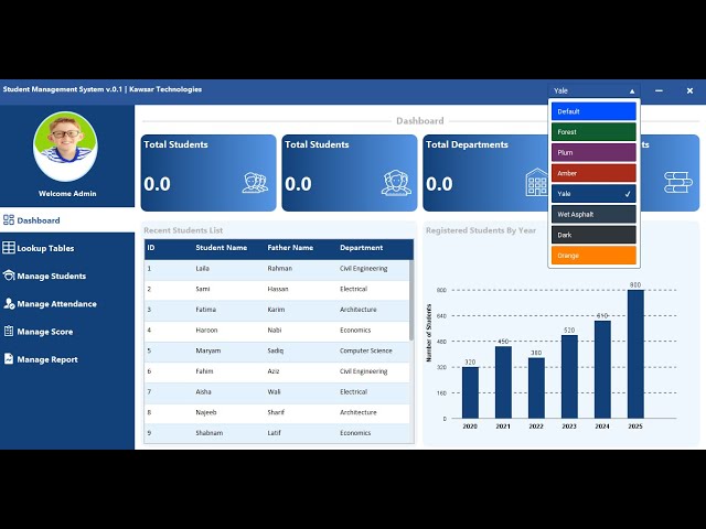 Part-1: Java Swing Complete Multi Theme, Multi Submenu Dashboard (Java Swing UI Desing)
