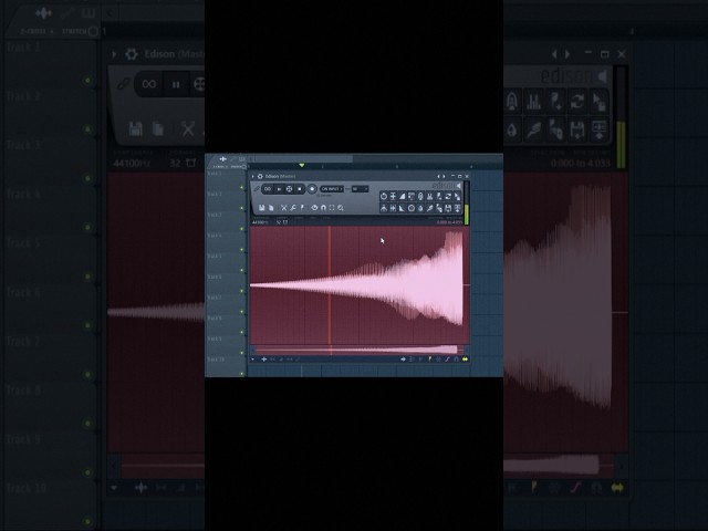 How to Reverse Sound in Edison Fl Studio #shorts #feedshorts #flstudio