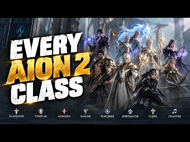 AION 2 Class Guide: All 8 Classes Explained