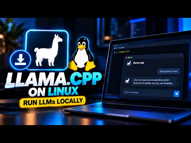 How to Install llama.cpp on Linux | Run LLMs Locally 🤖🐧