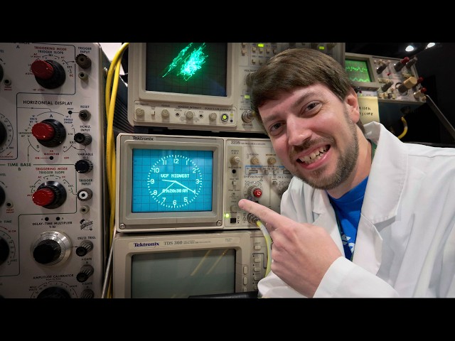 I found an atomic clock at the world's largest vintage computer show